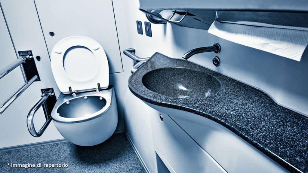 bagno del treno