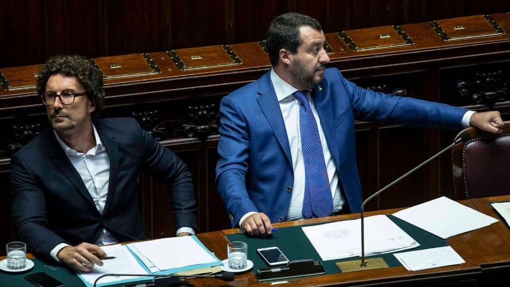 danilo toninelli matteo salvini