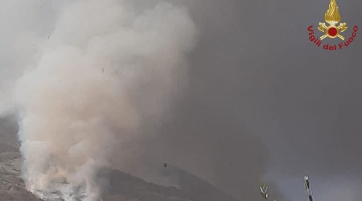 fumo a Stromboli