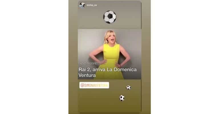 la instagram stories di simona ventura