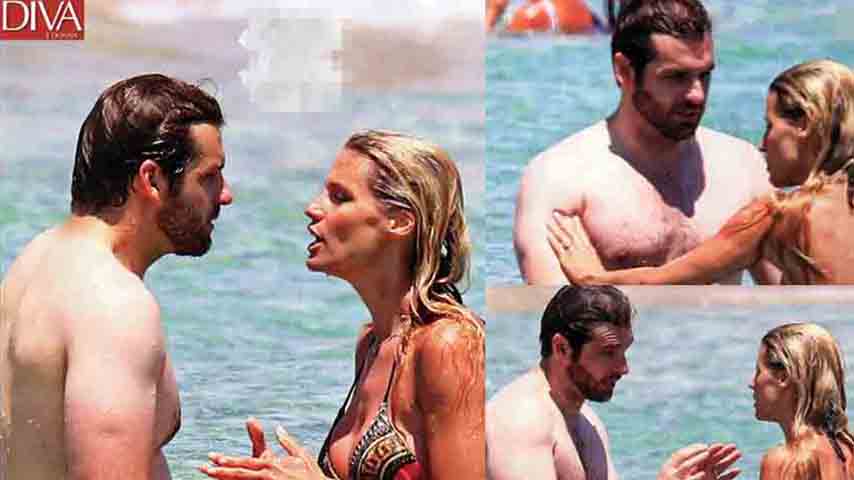 Michelle Hunziker e Tomaso Trusssardi