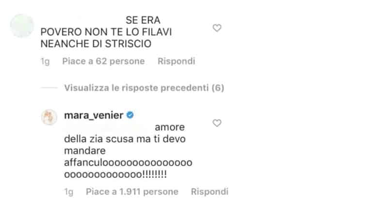 commento e risposta