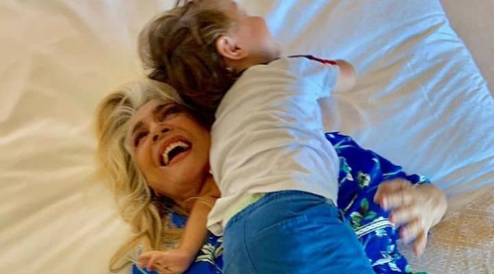 Mara Venier e il nipote Claudio