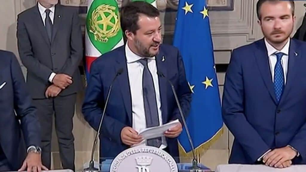 matteo salvini al quirinale