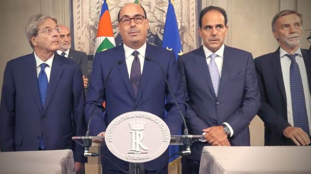 nicola zingaretti al quirinale