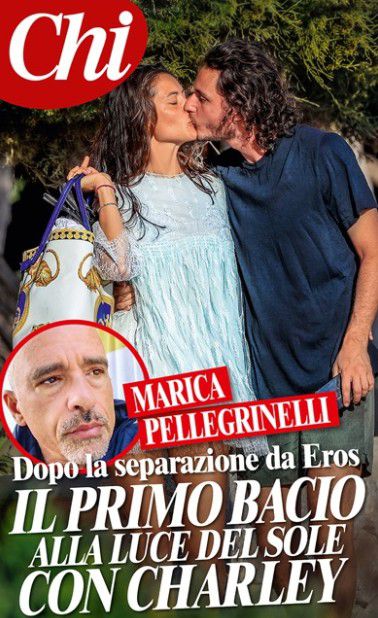 marica pellegrinelli bacia charley vezza