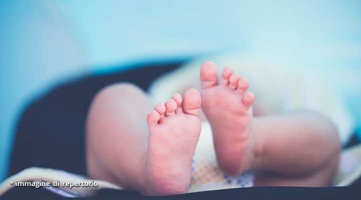 piedi di neonato