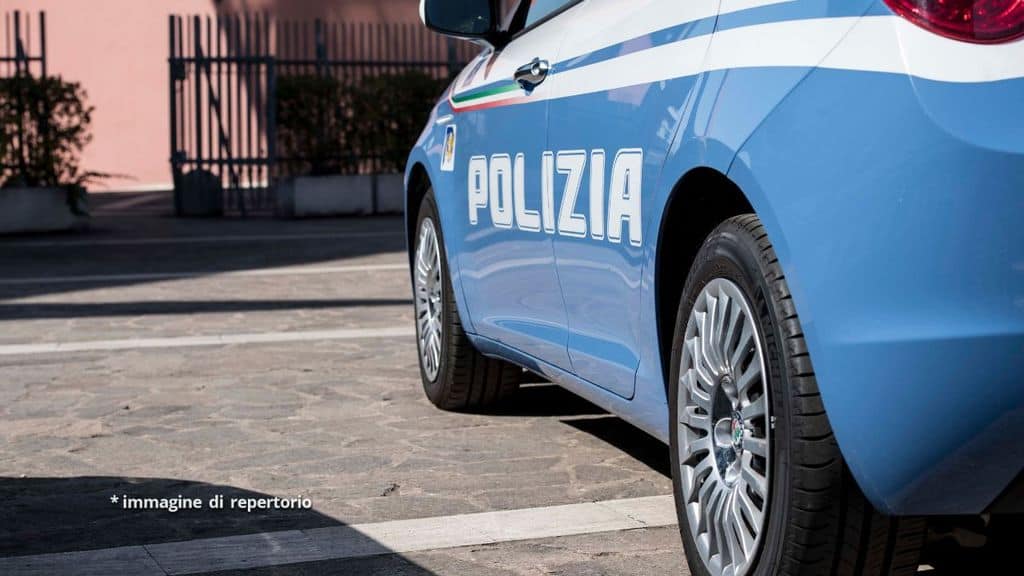 volante della polizia