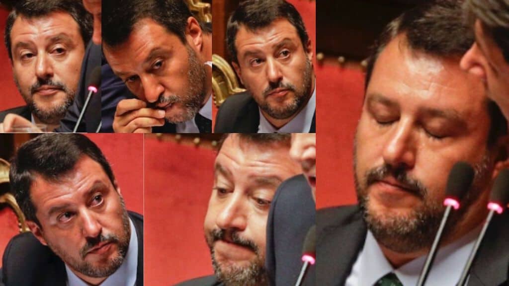 facce di salvini