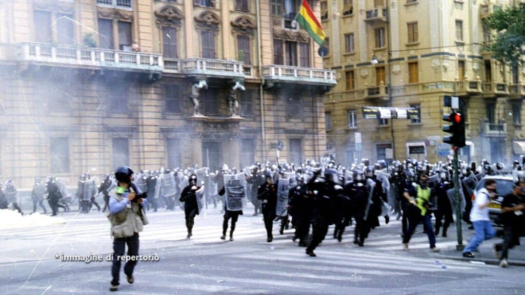 Scontri durante il g8 di genova