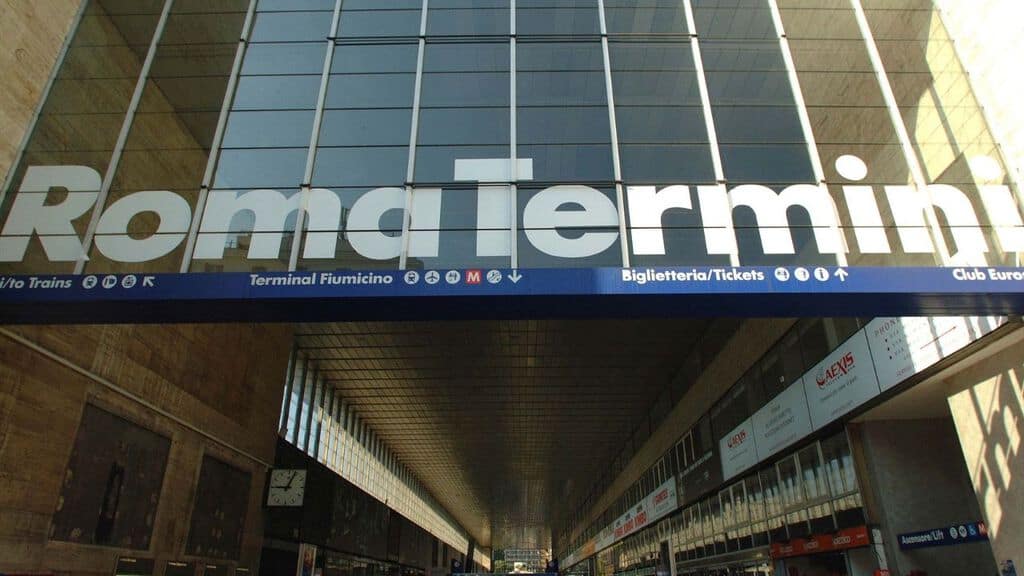 facciata stazione di roma termini
