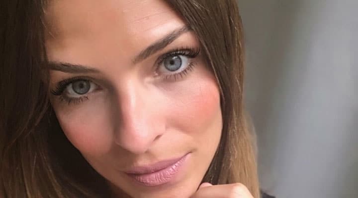 Primo piano di Cristina Chiabotto