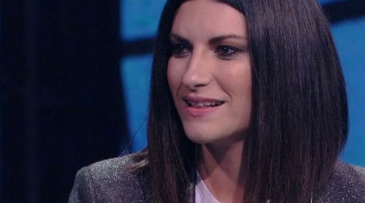 Primo piano di Laura Pausini