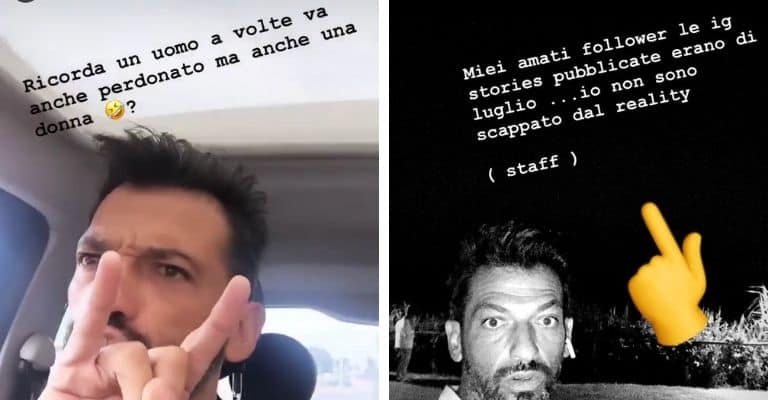 I messaggi eloquenti di Pago sulle stories di Instagram. Fonte: Pago/Instagram