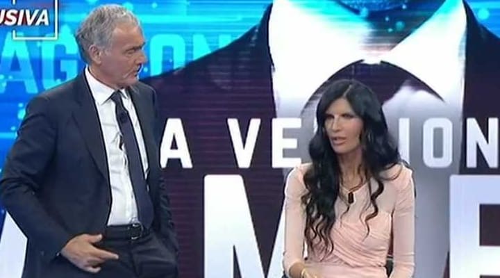 Pamela Prati e Massimo Giletti