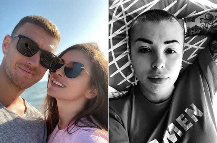 Amra Dzeko Claudia Nainggolan