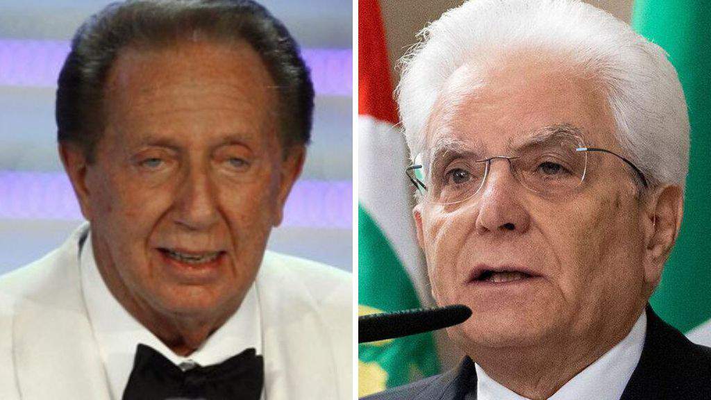 mike bongiorno e sergio mattarella