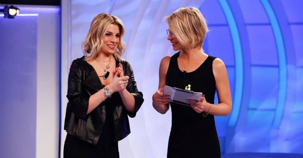 emma marrone e maria de filippi
