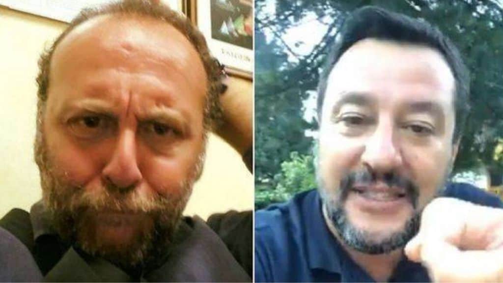 Fabio Sanfilippo e Matteo Salvini