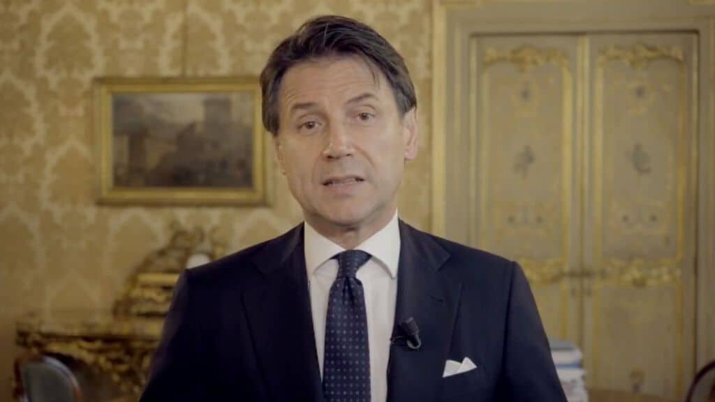 primo piano giuseppe conte