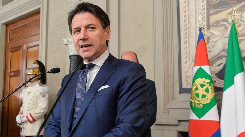 giuseppe conte il giorno dell'incarico