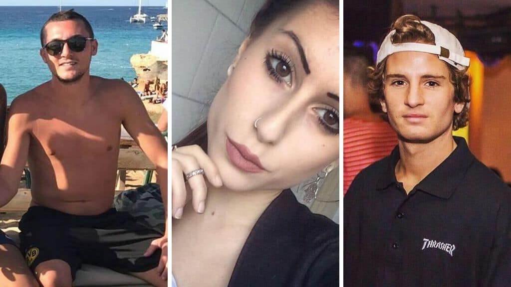 Le 3 giovani vittime dell'incidente nel Ferrarrese
