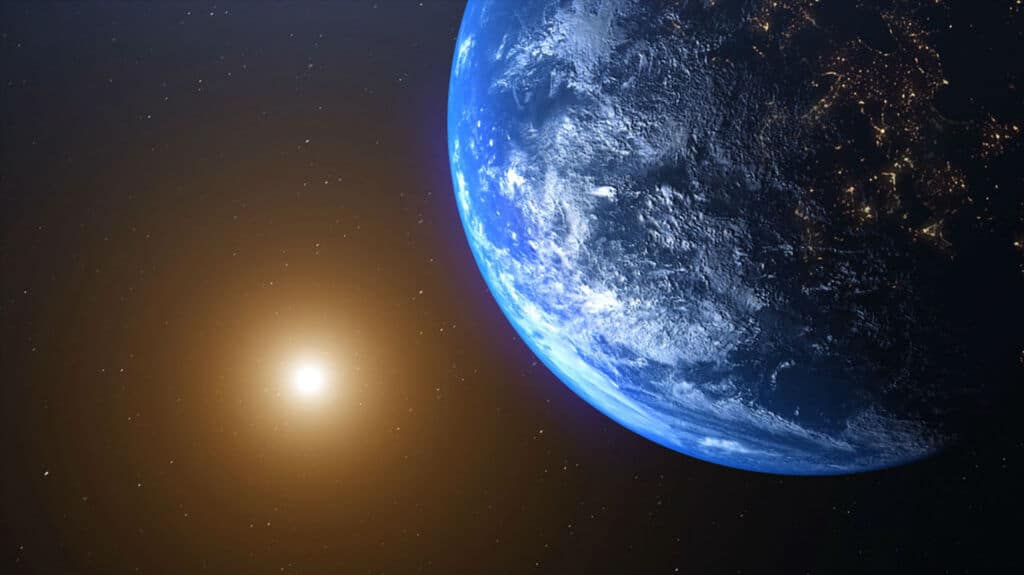 pianeta terra dallo spazio