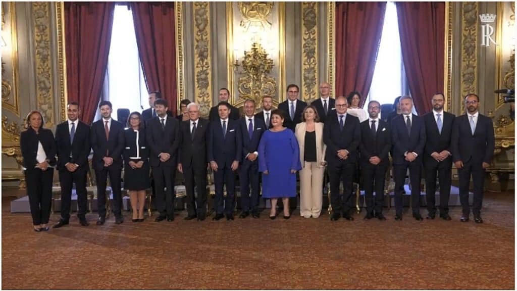 i ministri del governo Conte