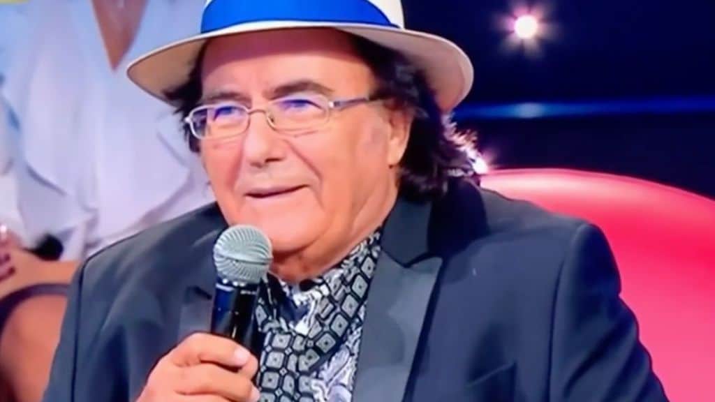 Al Bano durante la puntata di Amici Celebrities. Fonte: Mediaset Play