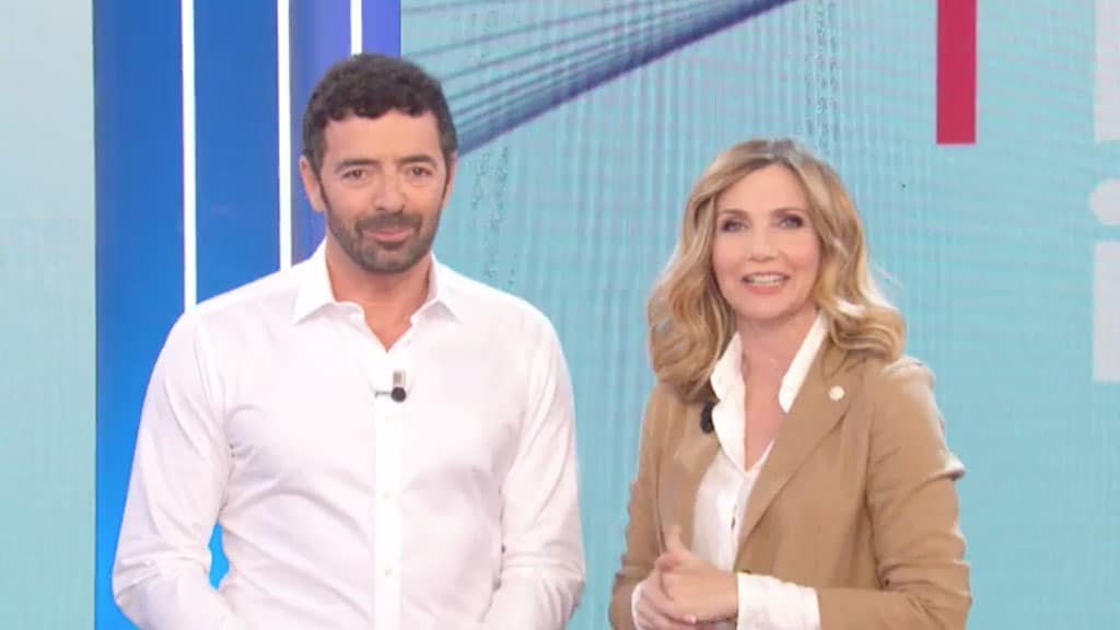 Alberto Matano e Lorella Cuccarini a La vita in diretta