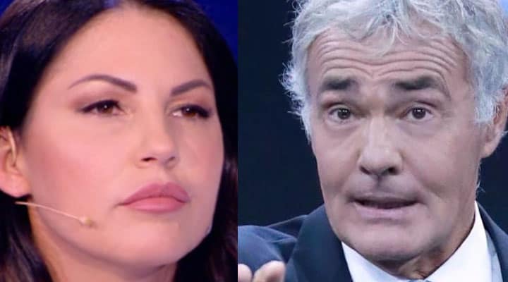 Eliana Michelazzo e Massimo Giletti