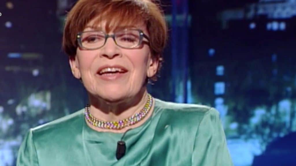Franca Valeri in primo piano