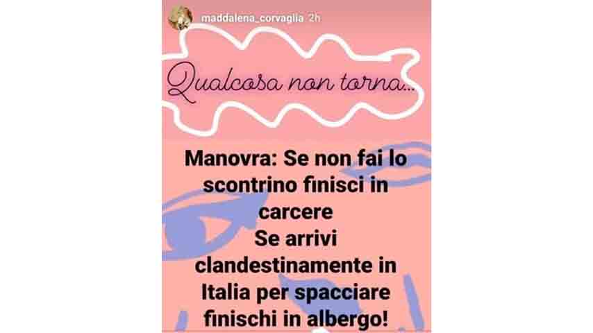 Instagram Stories di Maddalena Corvaglia