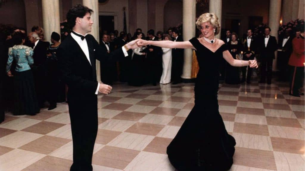 Lady Diana ad un ballo