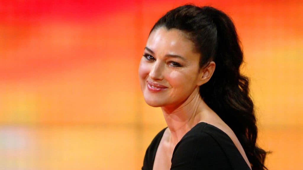 Monica Bellucci in primo piano