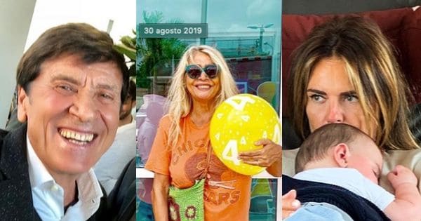 Gianni Morandi, Mara Venier e Paola Perego