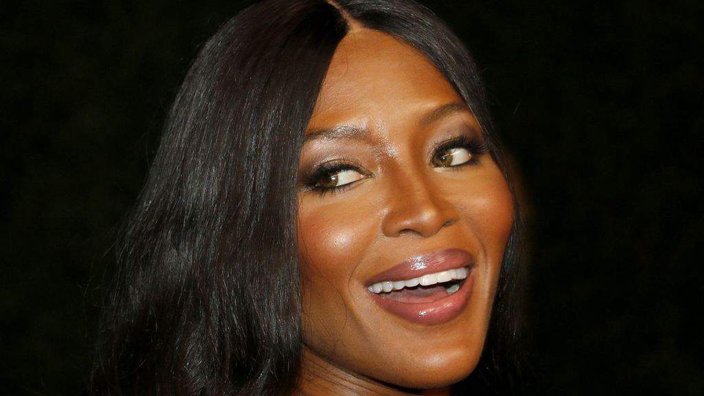 Naomi Campbell in primo piano