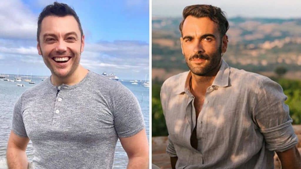 Tiziano Ferro, Marco Mengoni. Fonte: Tiziano Ferro/Instagram; Marco Mengoni/Instagram