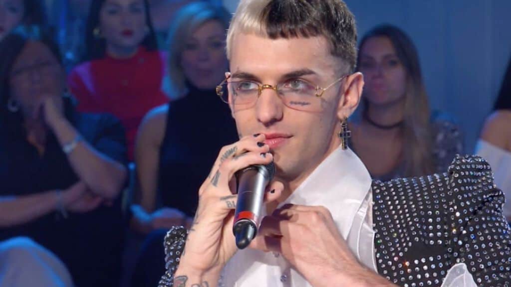Achille Lauro a Domenica In