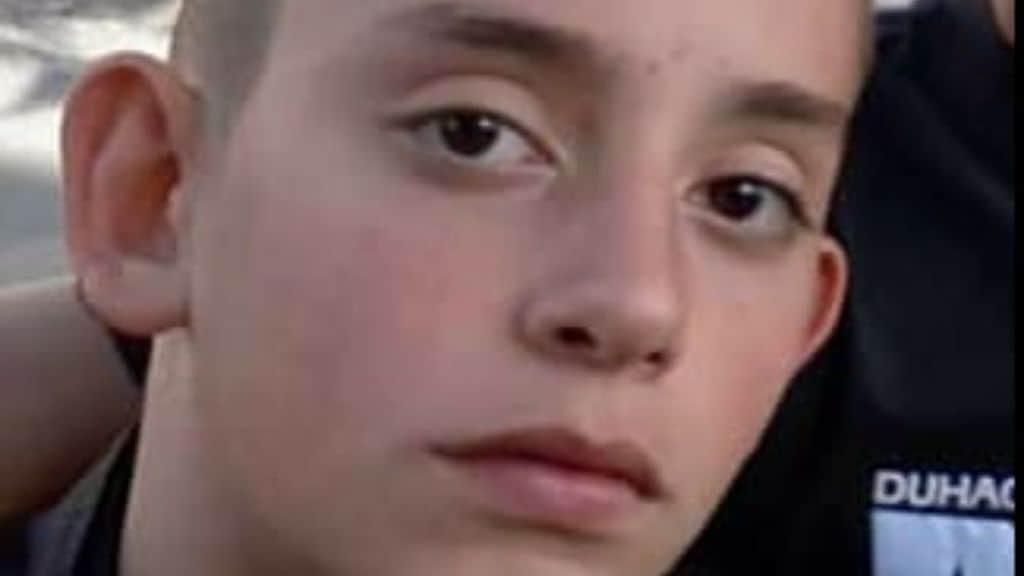 Alessandro Cesarini, il 14enne scomparso in primo piano
