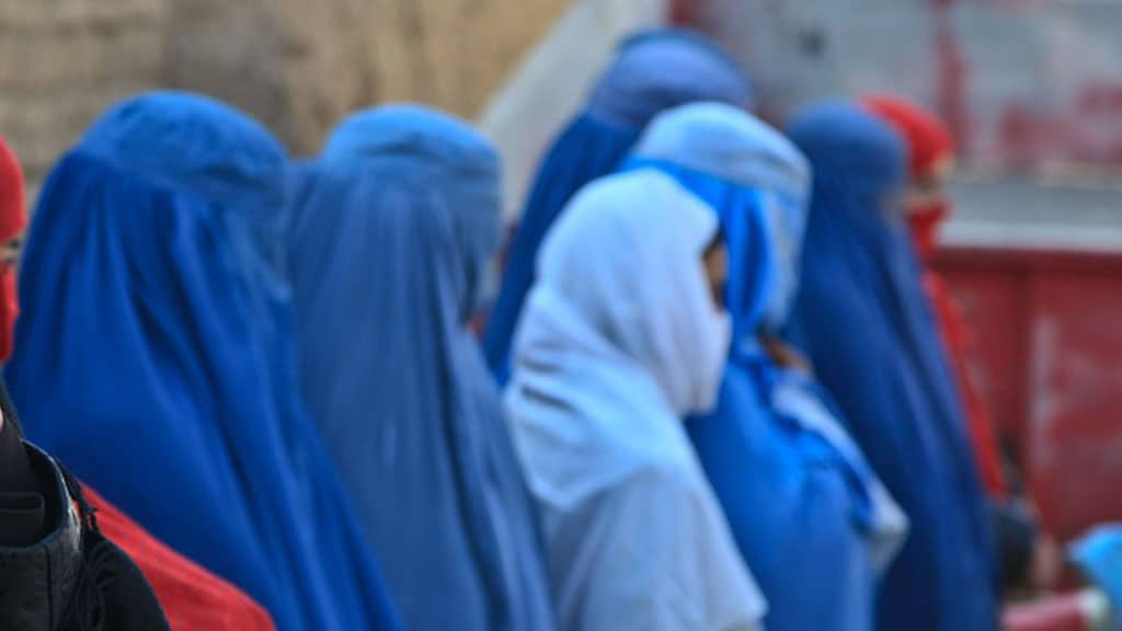 donne con burqa
