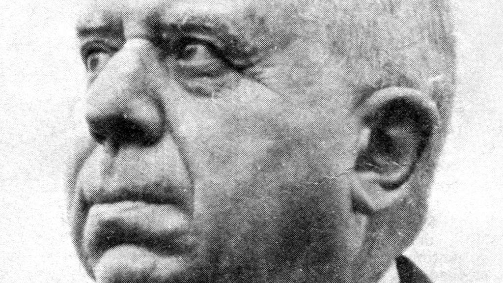 Il poeta Eugenio Montale