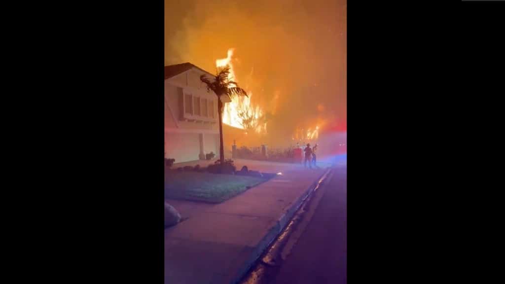 incendio a los angeles