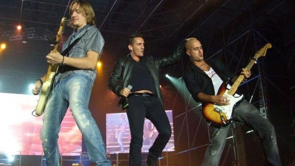 I Modà sul palco