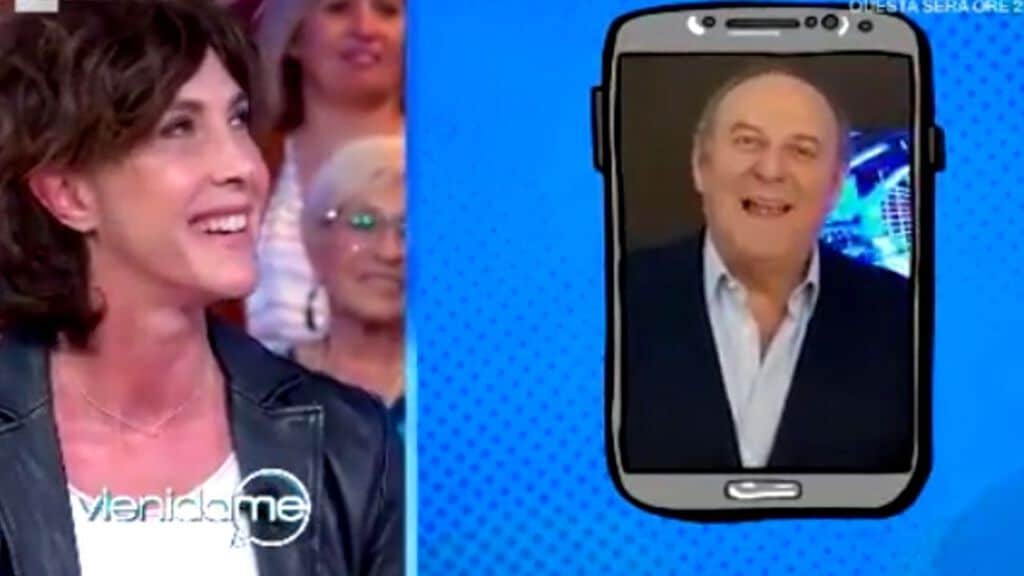 Gerry Scotti e Maria Amelia Monti