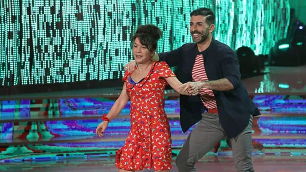 Nathalie Guetta e Simone Di Pasquale a Ballando con le stelle