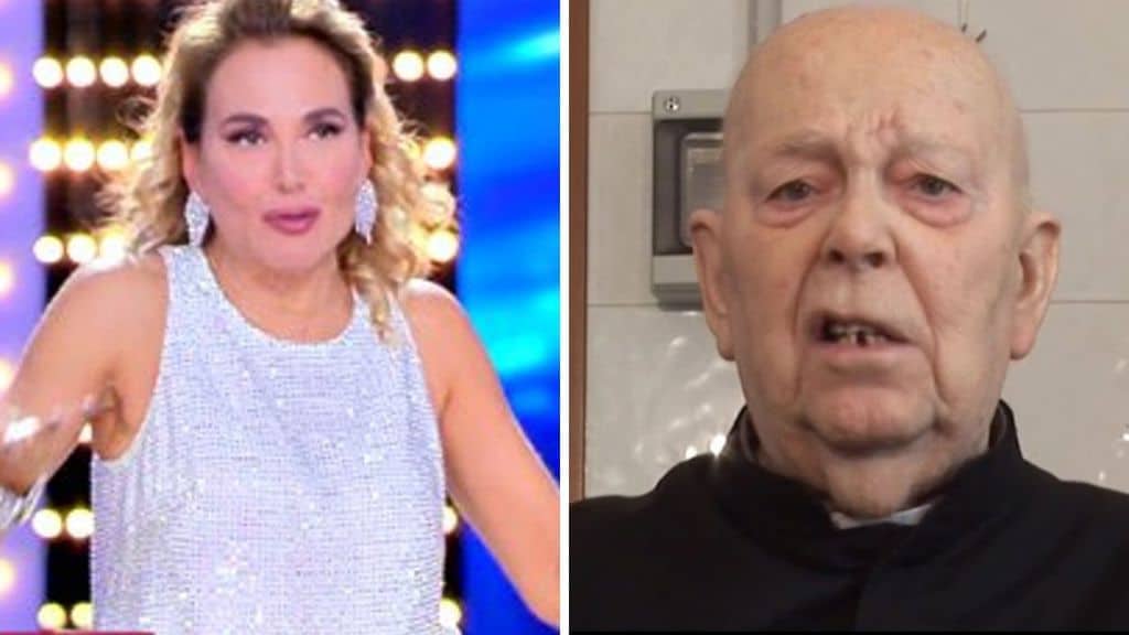 barbara d'urso e padre amorth