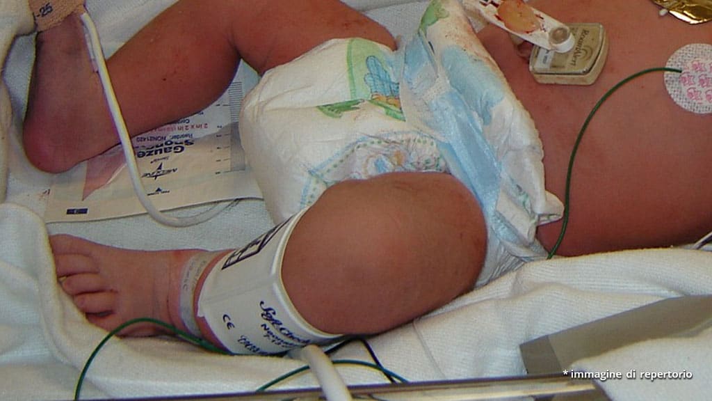 piedi di neonato