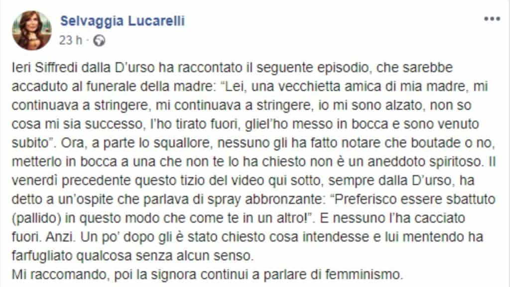 il post di selvaggia 