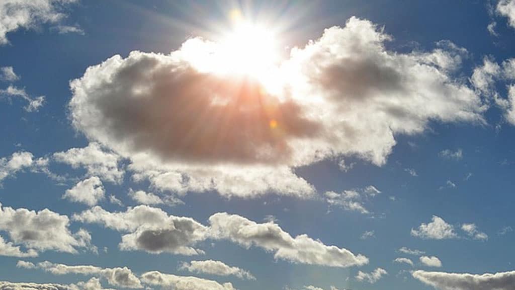 sole e nuvole